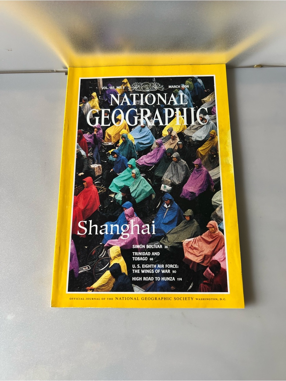 March 1994 issue of National Geographic Magazine